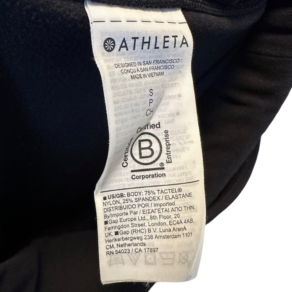 Athleta | Elation Wide Crop Pant in Black Size S - Picture 11 of 15